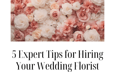5 Expert Tips for Stress-Free Planning with Wedding Florists in Augusta